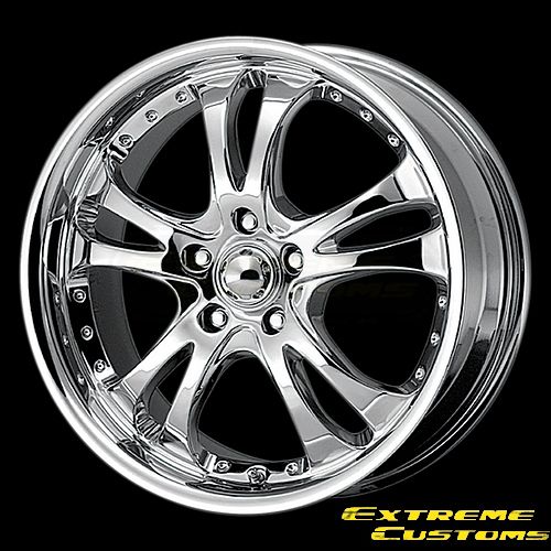 x7 American Racing AR683 Casino Chrome 4 5 Lug Wheels Rims FREE LUGS