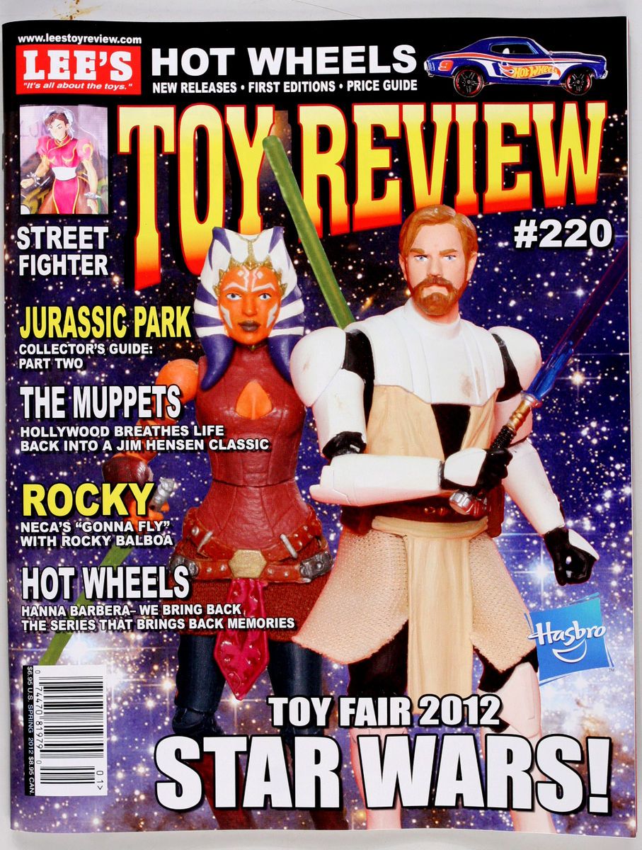 Lees Toy Review Issue 220 Spring 2012 Hot Wheels Star Wars Gi Joe