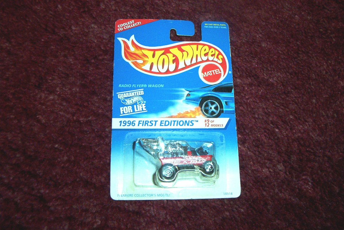 1996 First Edition Hot Wheels Radio Flyer Wagon