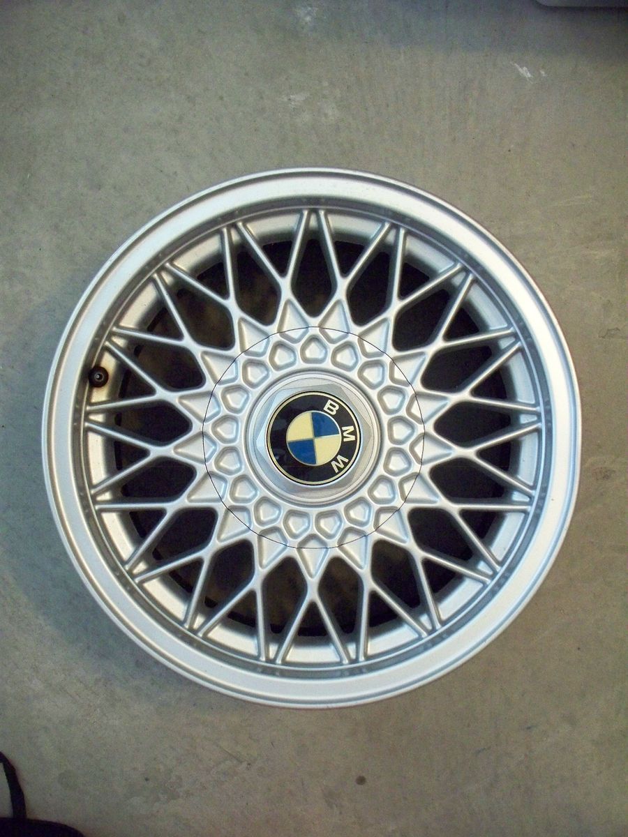 BMW E30 BBs 15 Rim Basket Weave M3 325 318 5 Bolt C