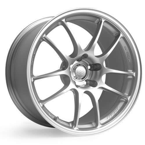 18 18x10 5 Enkei PF01 Wheels 370Z 350Z EVO x Mustang